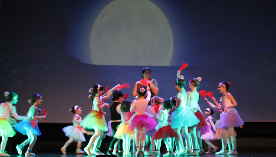 Espetáculo de Ballet Infantil no Cine Teatro São João em Palmela 