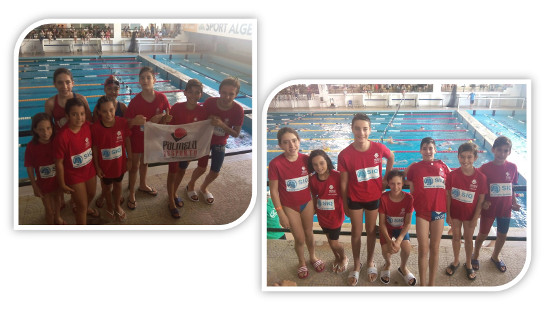 Nadadores da Palmela Desporto no Festival Regional de Verão de Cadetes