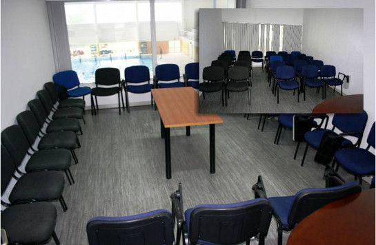 Sala de reuniões e de formação da Piscina de Pinhal Novo